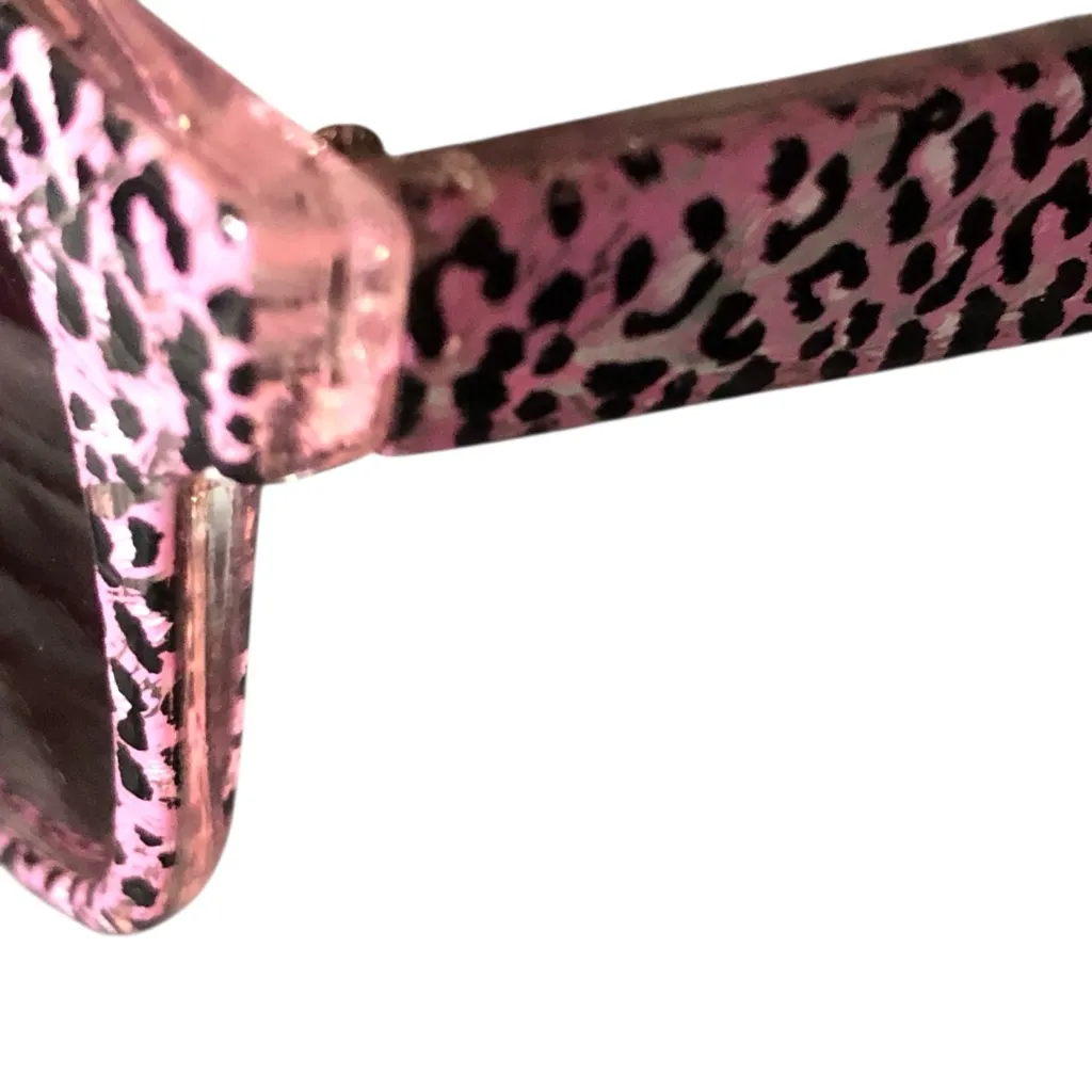 Pink Leopard Print Sunglasses Spexx NWT - Image 3