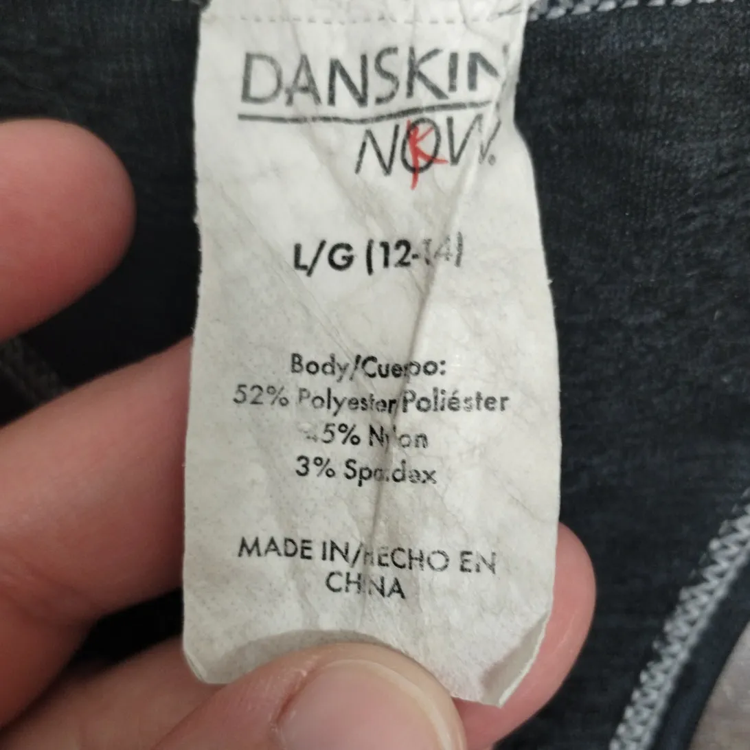 Danskin Now Women's Size Large Gray Athletic Workout Sports Bra *NO PADS* - Image 4