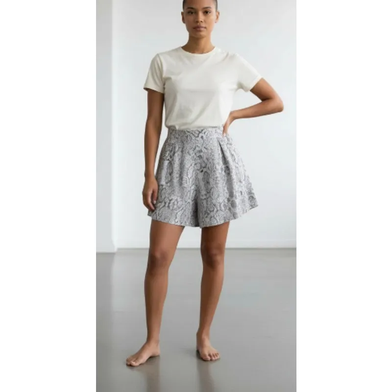 How.Very.Loved. Snake Print Shorts size Medium Gray - Image 5