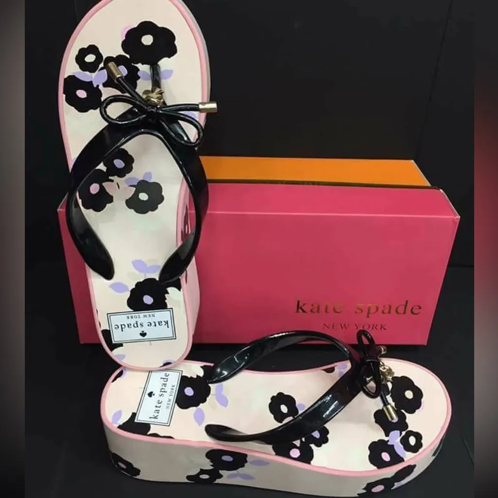 Kate Spade New York Rhett Floral Wedge FlipFlops 10 - Image 2