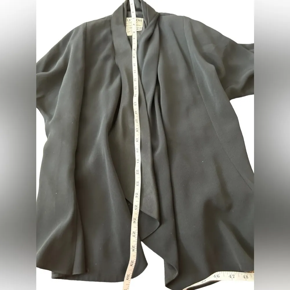 Daymor‎ Couture by C. Mercedes Ferreira Suit 2 Piece Size 12 Black - Image 11