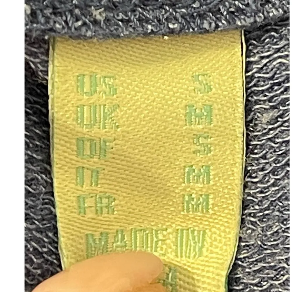 LOGO Lounge Lori Goldstein Blue Size Small Terry Short Sleeve Tunic Top Pocket - Image 6