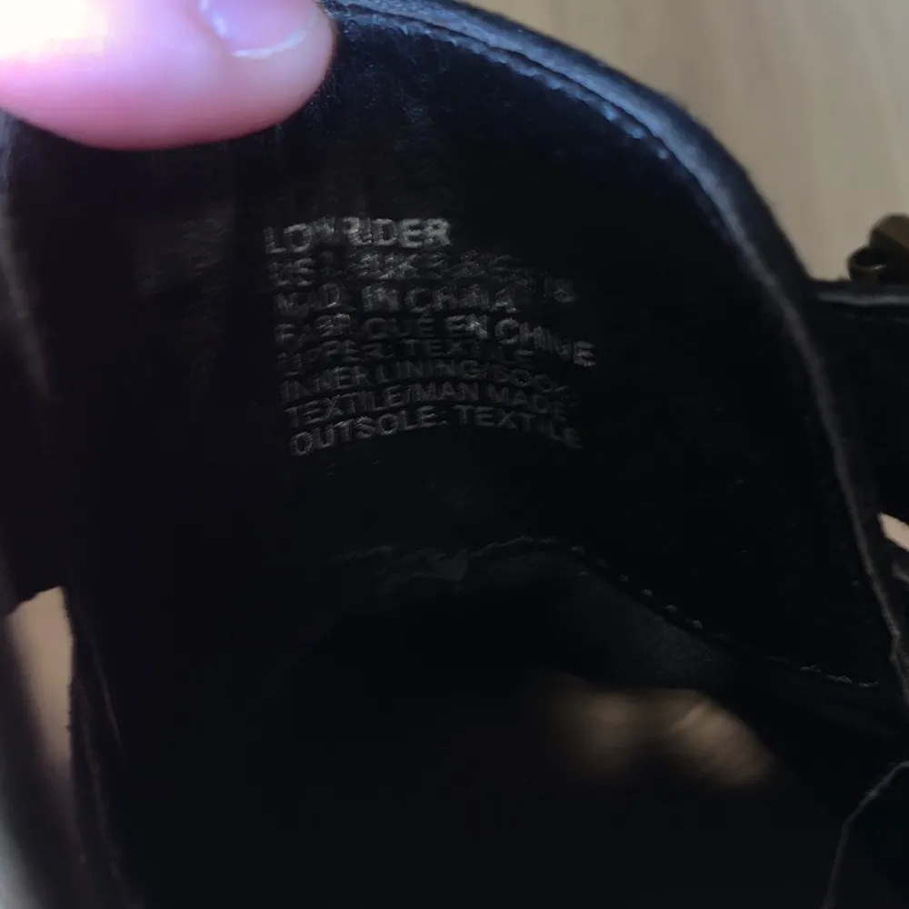 Justfab low rider black faux leather buckle ankle boots - Image 7