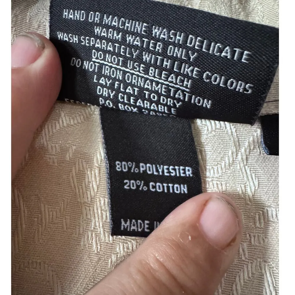 Christine Alexander L VTG Swarovski Crysta Jacket Glam 90s Y2K Bling tapestry Size L - Image 6