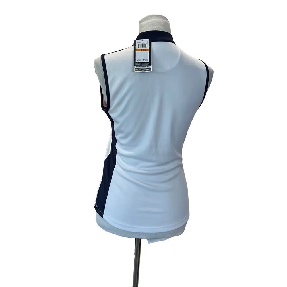 Callaway NWT Opti-Dri Sleeveless Golf Top in Gradient Stripe Shirt UPF Sz S - Image 3