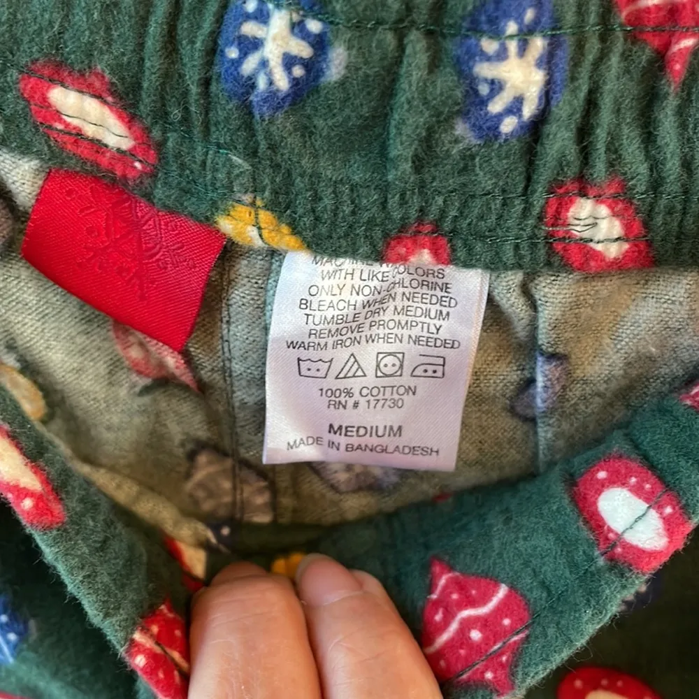 Holiday pajamas Green Size M - Image 3