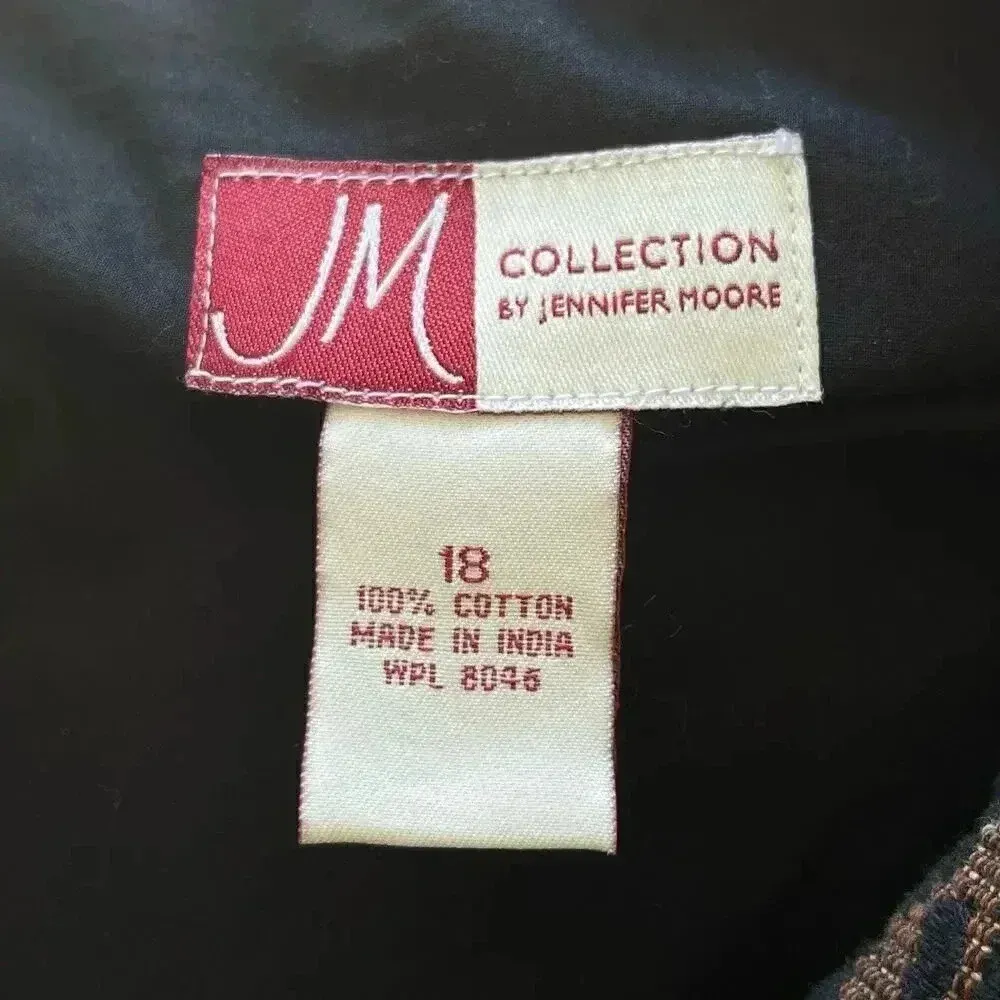 Jennifer‎ Moore Women’s Animal Print 100% Cotton Vest 18 - Image 4