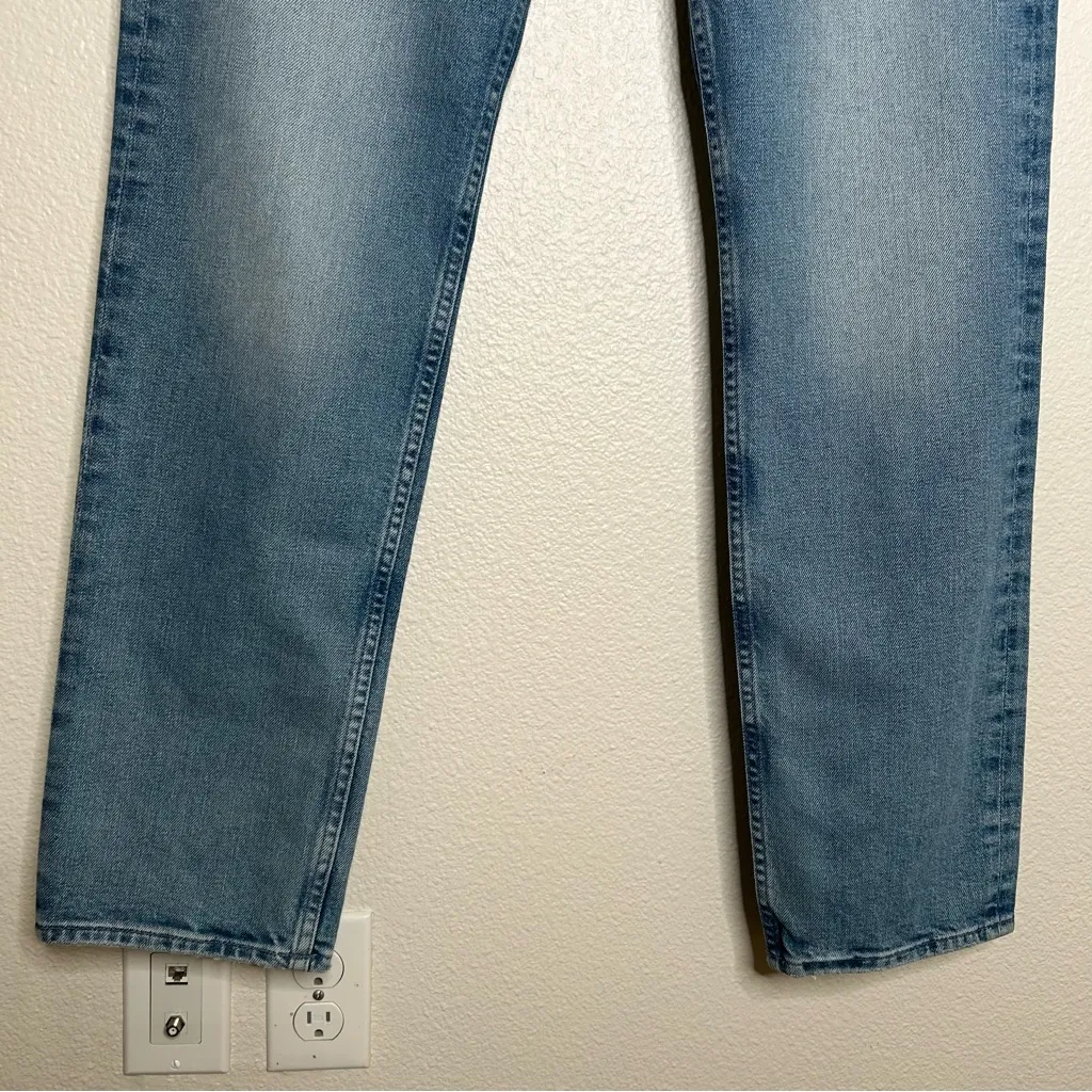 NWT Mother Superior High Waisted Rider Skimp jeans Give It Up 31 Blue - Image 6