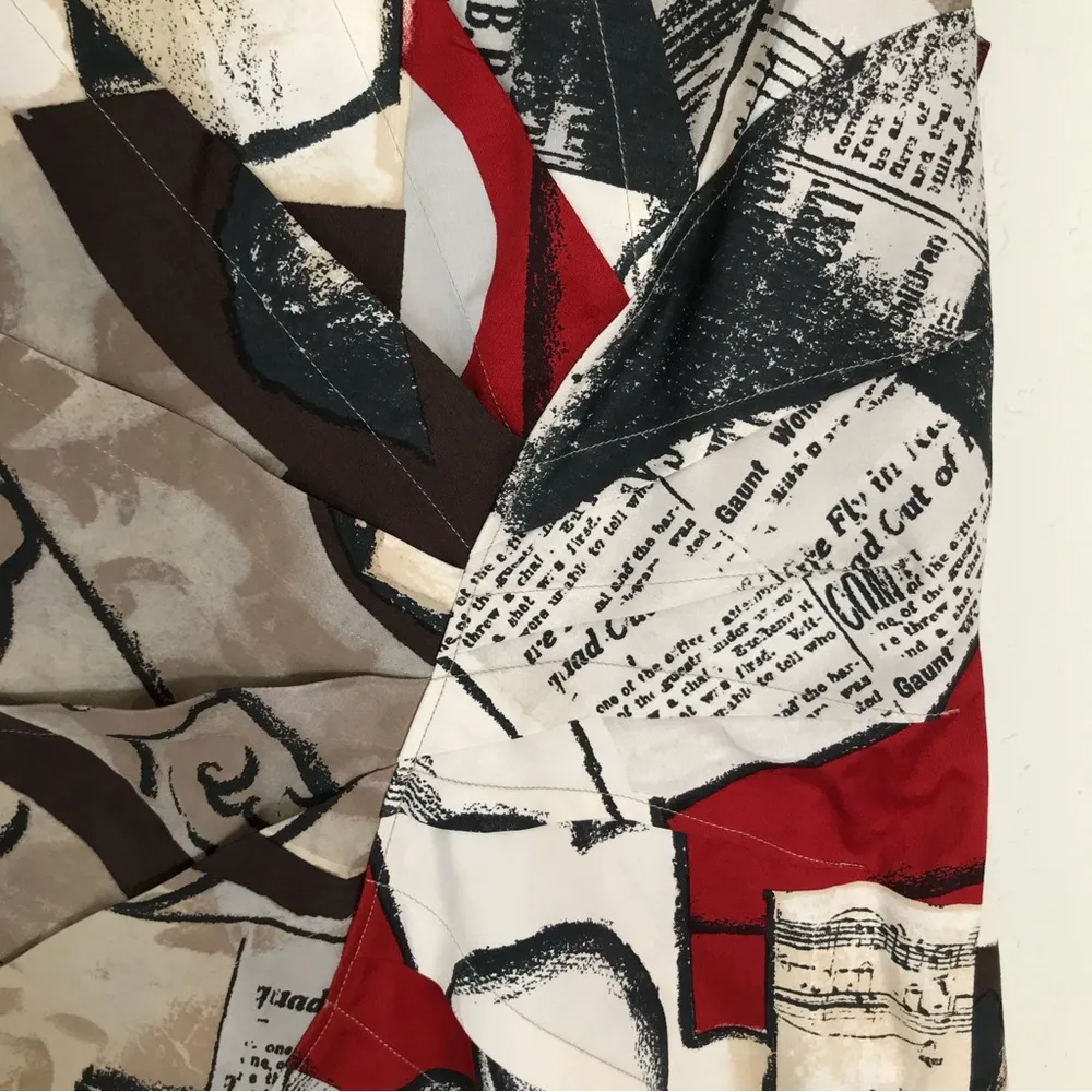 NWOT Oscar De La Renta  music print dress - Image 7