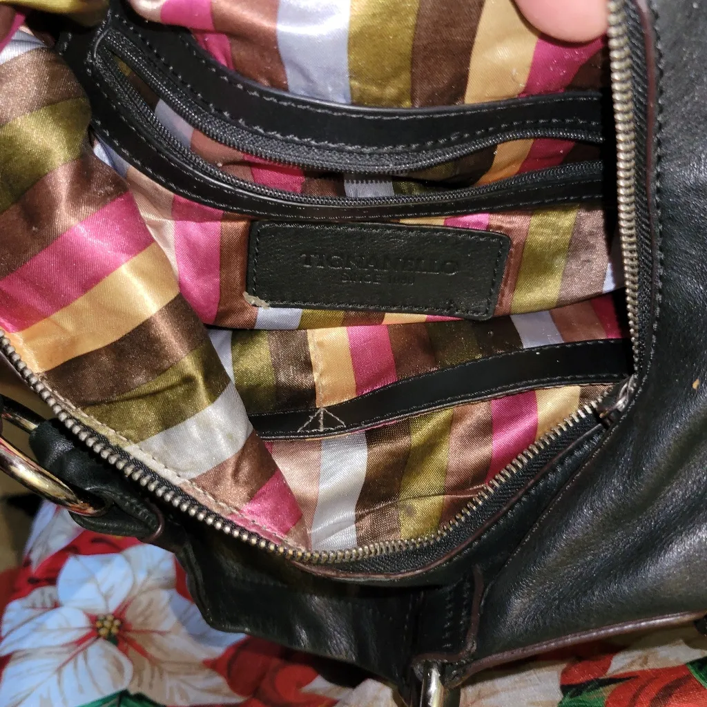 Tignanello black hobo shoulder bag - Image 7