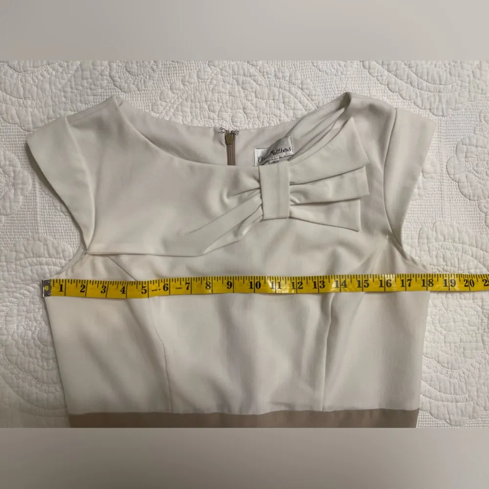 Olivia Matthews bow tie dress. Size 10. - Image 6