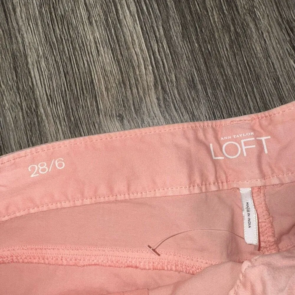 Ann Taylor Loft Peach shorts 28/6 - Image 3