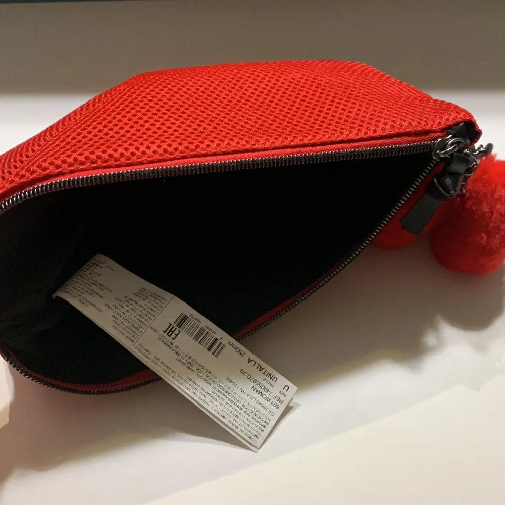 Mango Red mesh clutch - Image 3