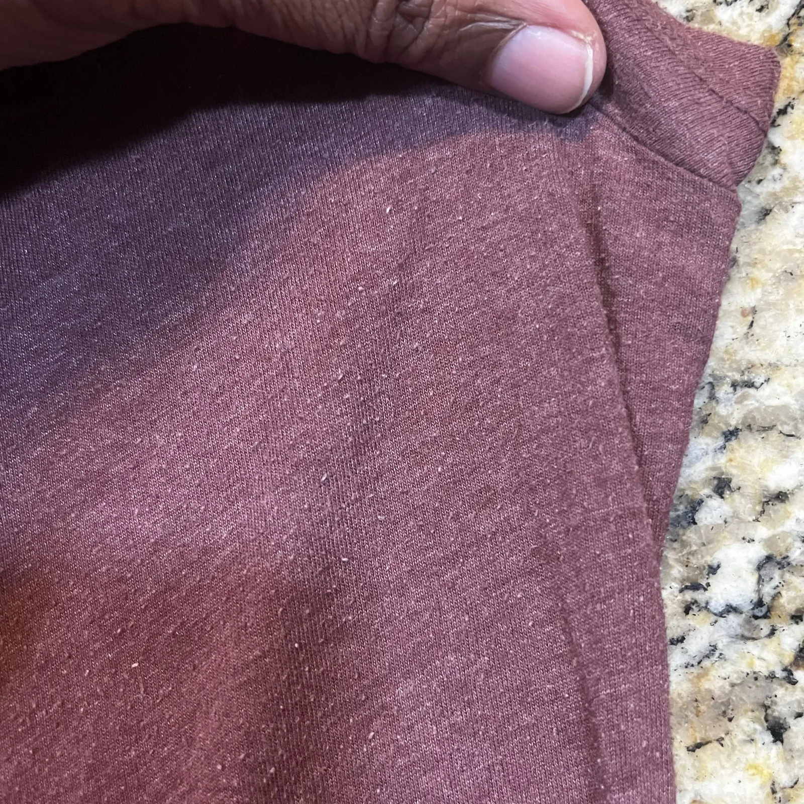 Aeropostale Classic Crew Graphic Burgundy Floral Logo XXL T Shirt Lightweight - Image 5