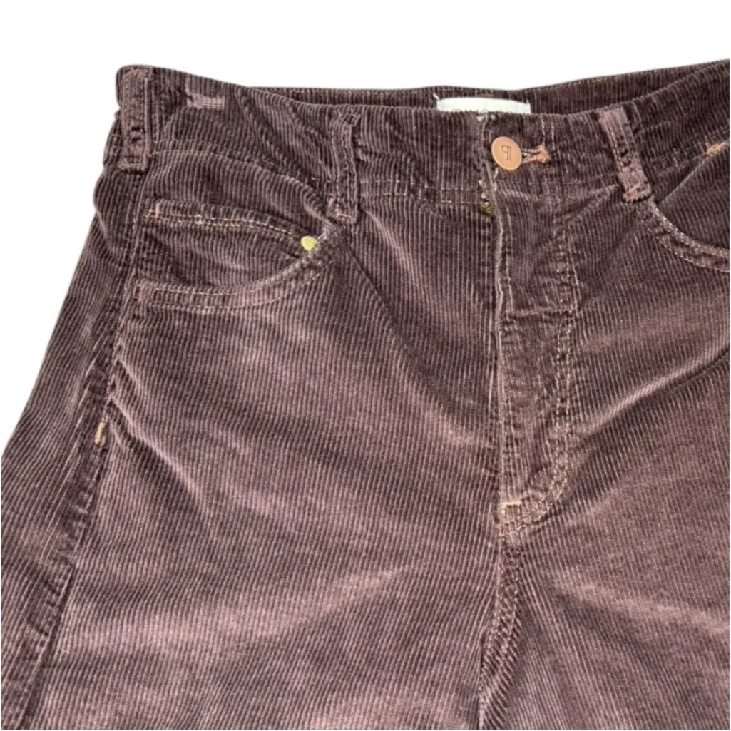 Anthropologie Pilcro Adi Mid-Rise Relaxed Flare Jeans Corduroy Wide Leg Size 27 - Image 8