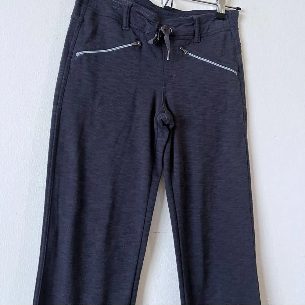 Kuhl Pants Women’s Reg Gray Mova Zip Pockets Pull On Stretch Drawstring SZ 2 - Image 4
