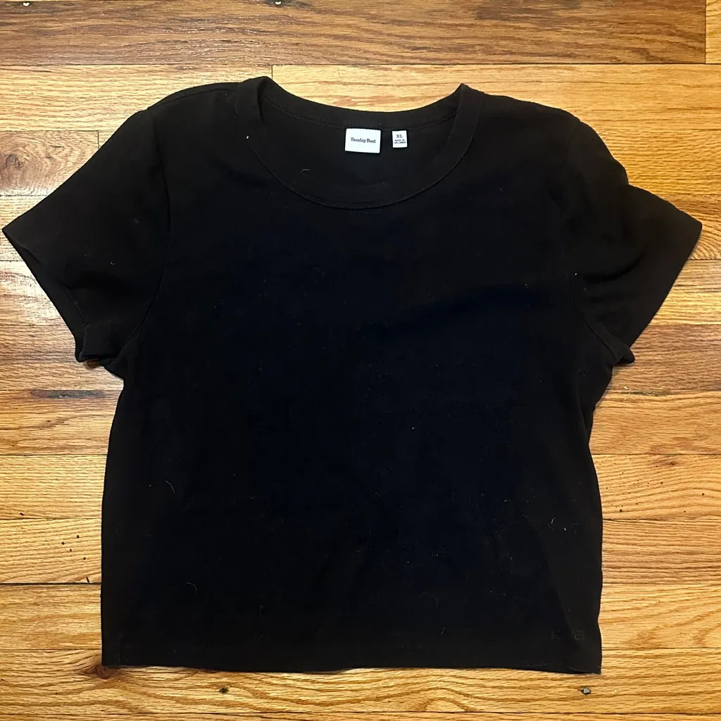 Aritzia Sunday Best BestHug™ Little Ribbed T - Image 3