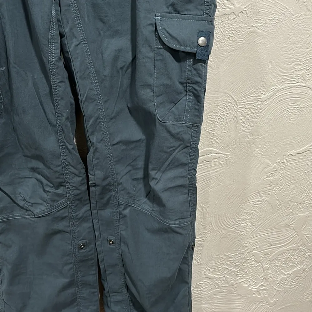 Kuhl Roll Up Cargo Outdoor Convertible Hiking Pants Size 8 Short - Image 4