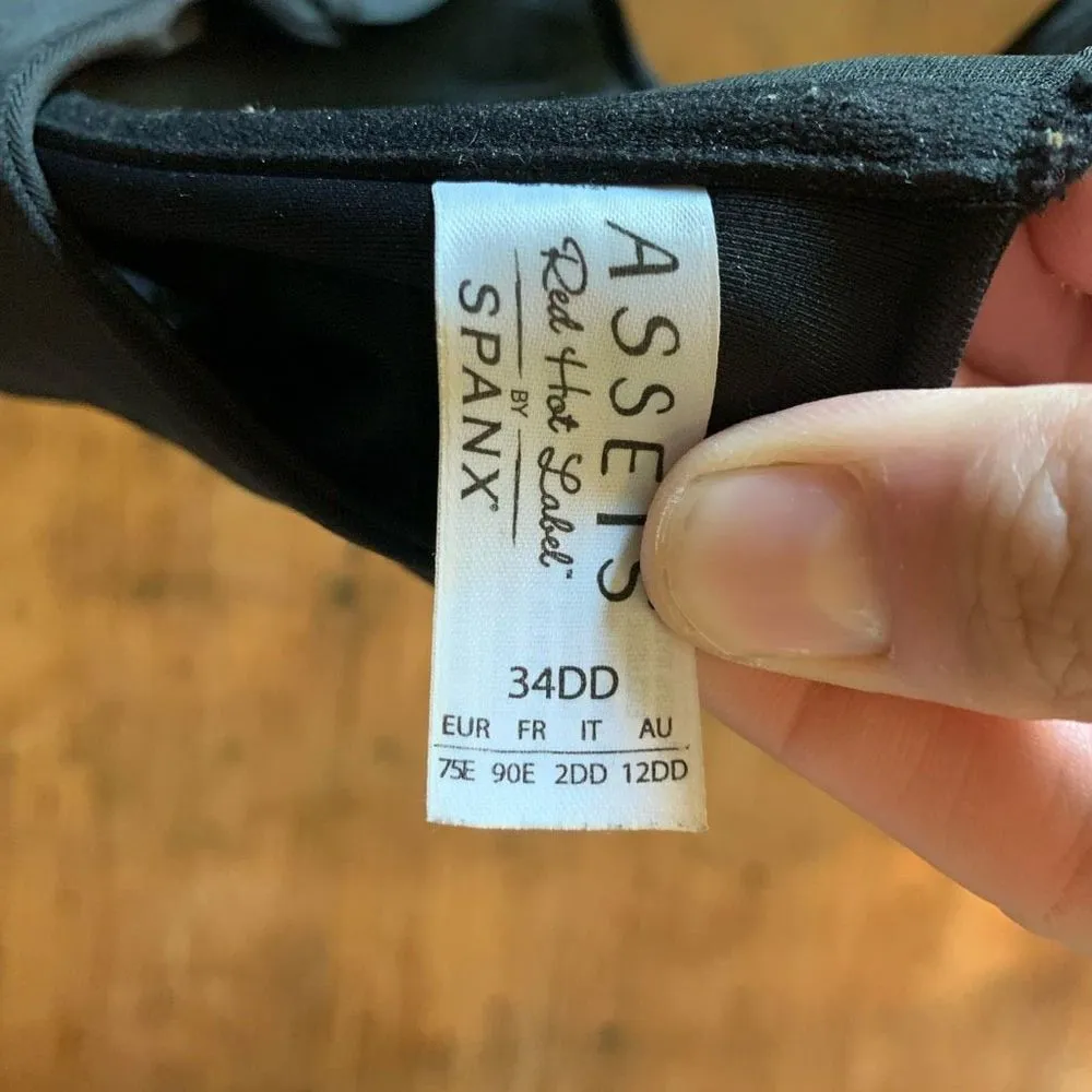 Spanx Assets black shapewear 34DD full coverage bra - Image 3