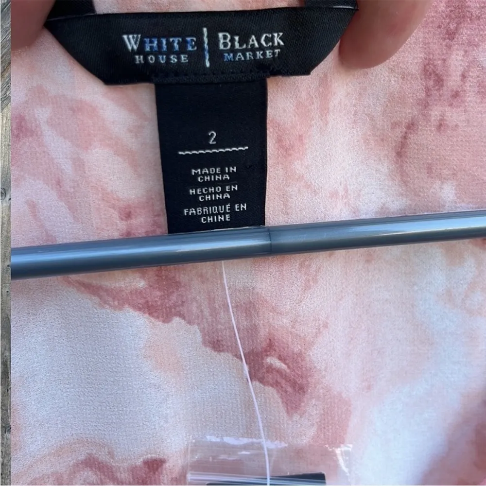 Nwt White House Black Market Slit Sleeve Blouse - Image 5