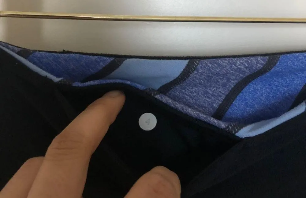 Lululemon Black Reversible Yoga Pants  - Image 4