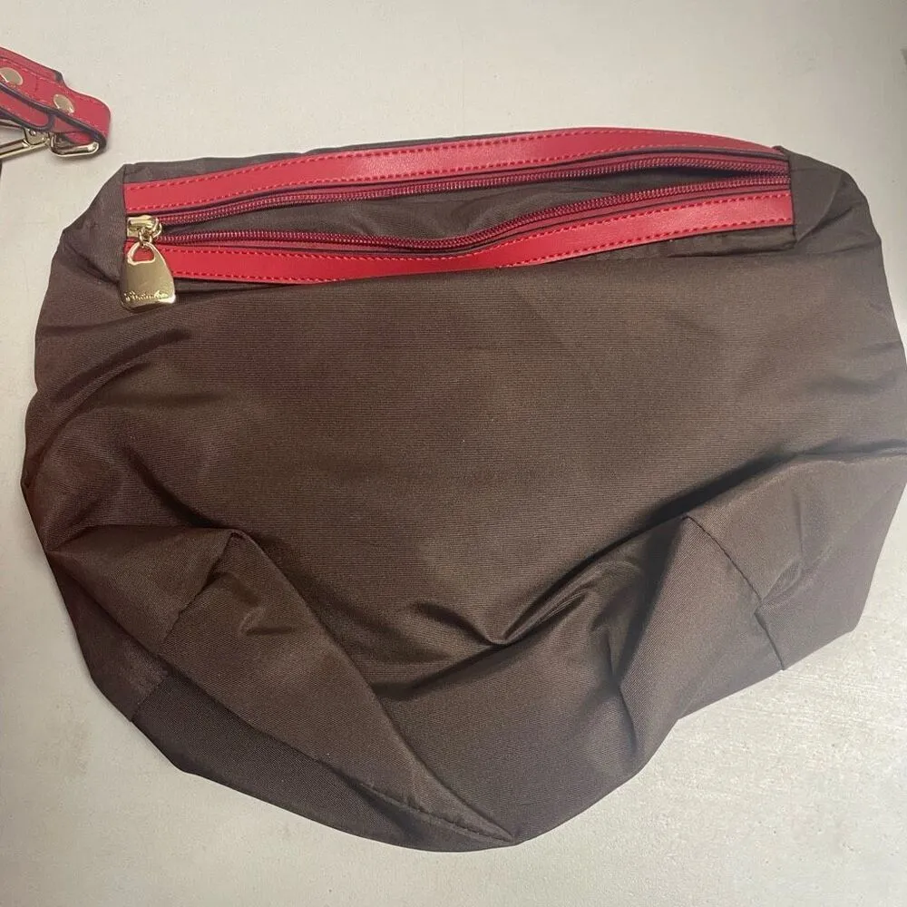 BOSTANTEN Women’s Leather Hobo Bucket Shoulder Bag Red 9X5X12 SEE DESCRIPTION - Image 8