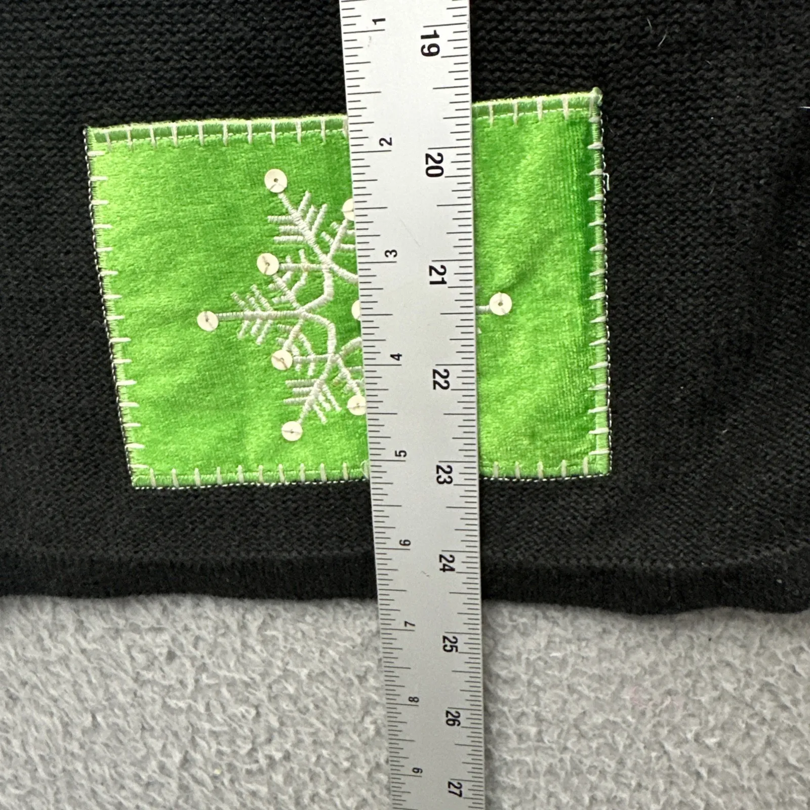 Vintage Westbound Sweater Vest Snowflake Rainbow Holiday 90s Retro Women's XL - Image 6