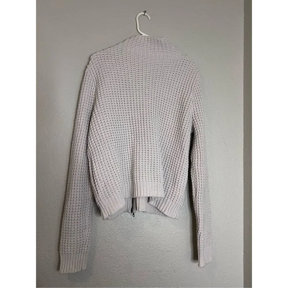 Margaret O’Leary Womens L Alabaster White Chunky Knit Cocooning Sweater - Image 3