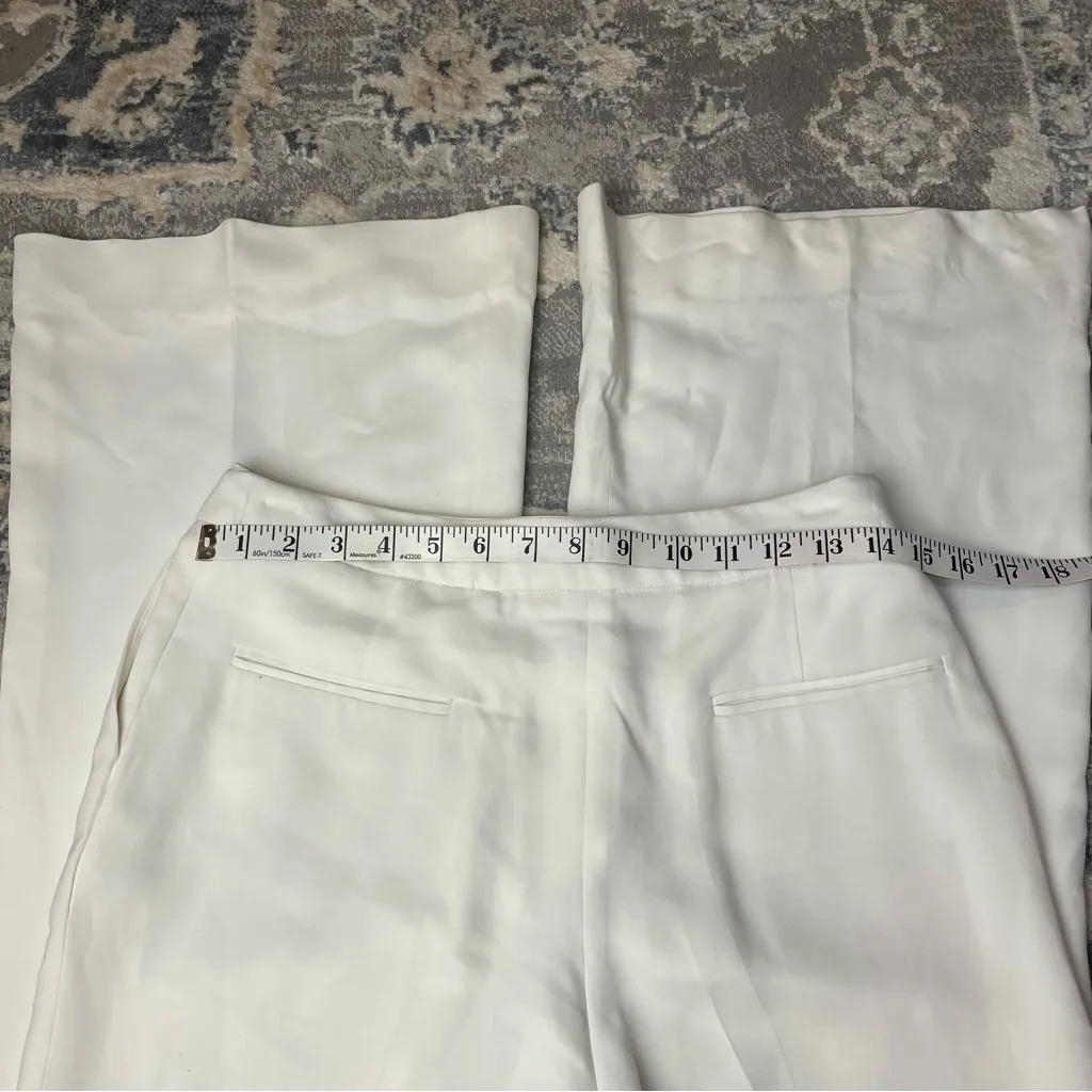 Stella McCartney Ivory Flare Pants - Image 6