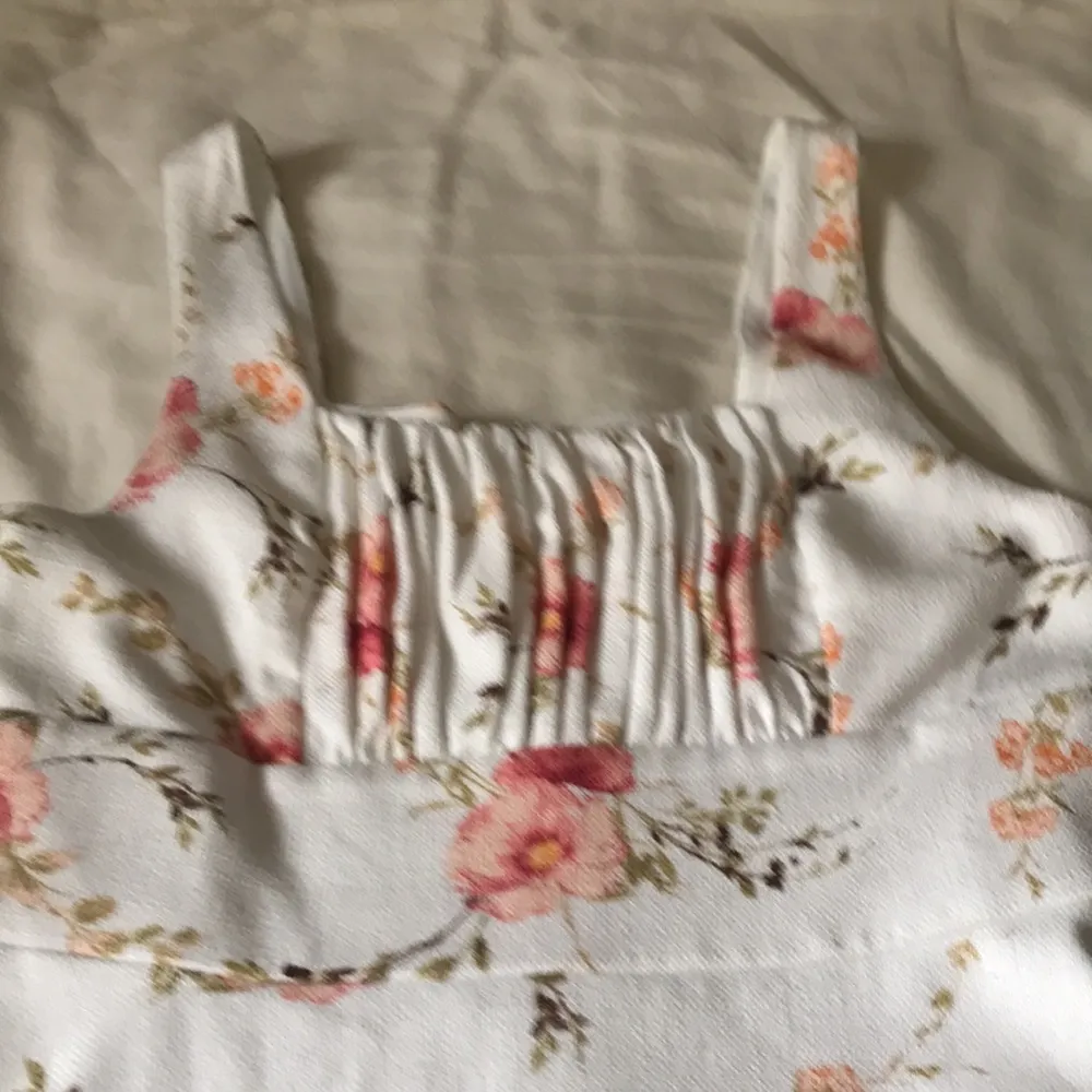 Floral ruffled tank mini dress - Image 6