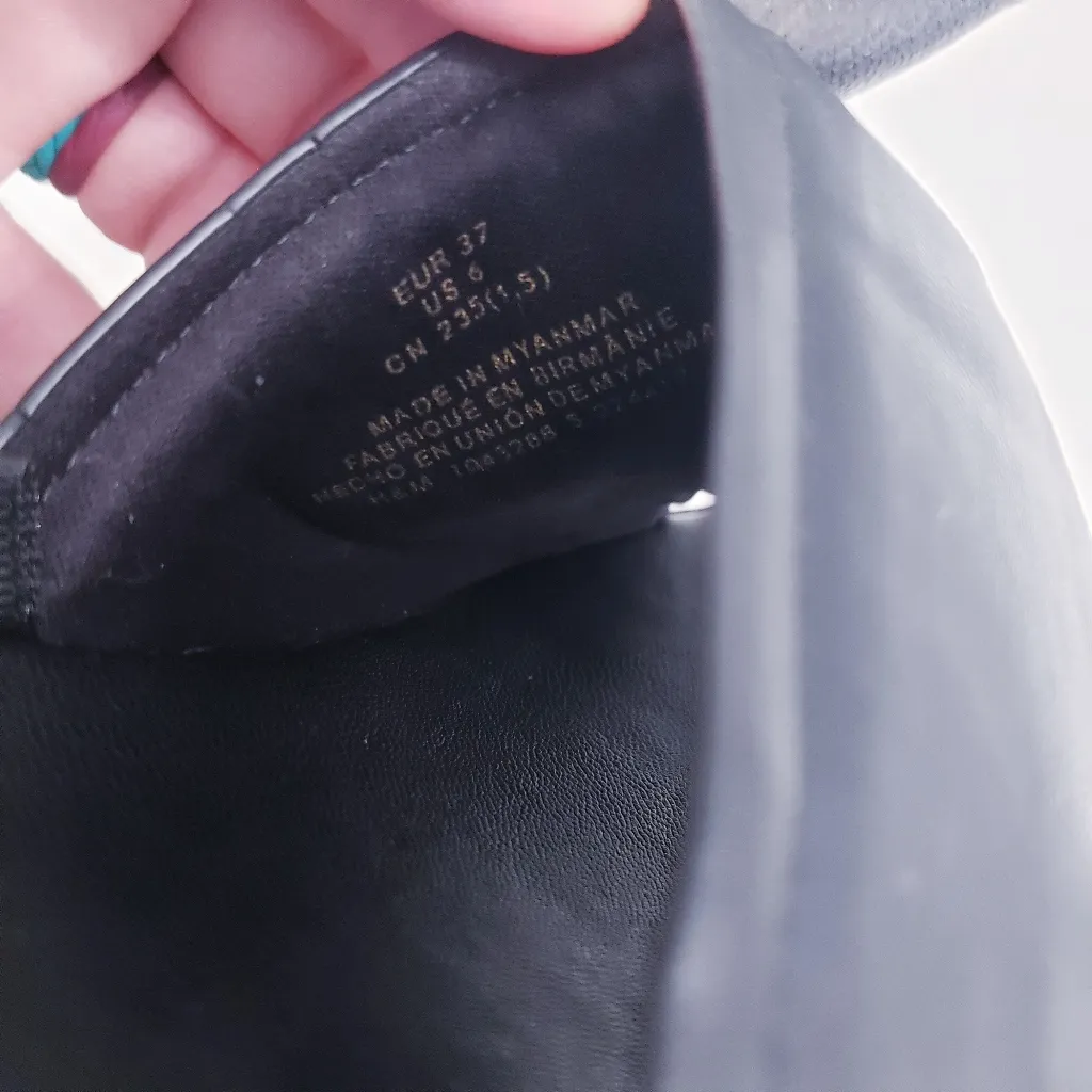 H&M  Y2K Chunky Slide On Flat Sandals - Image 5