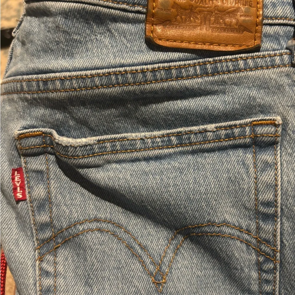 Levi’s Big E Premium Wedgie Straight Jeans – Women’s 27 – High Rise Button Fly - Image 7