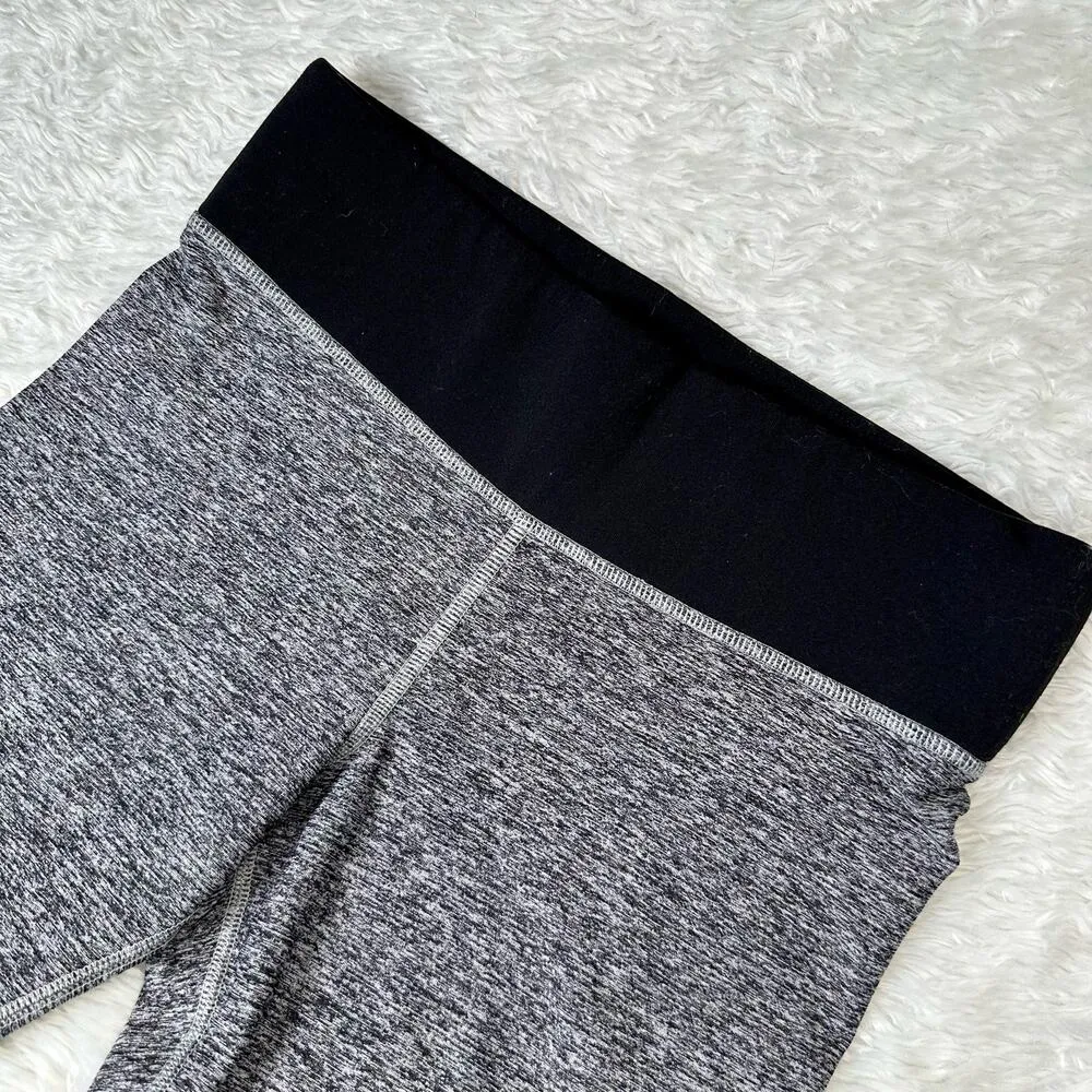 Victorias Secret PINK Ultimate Legging Womens S Mid Rise Stretch Hether Grey - Image 3