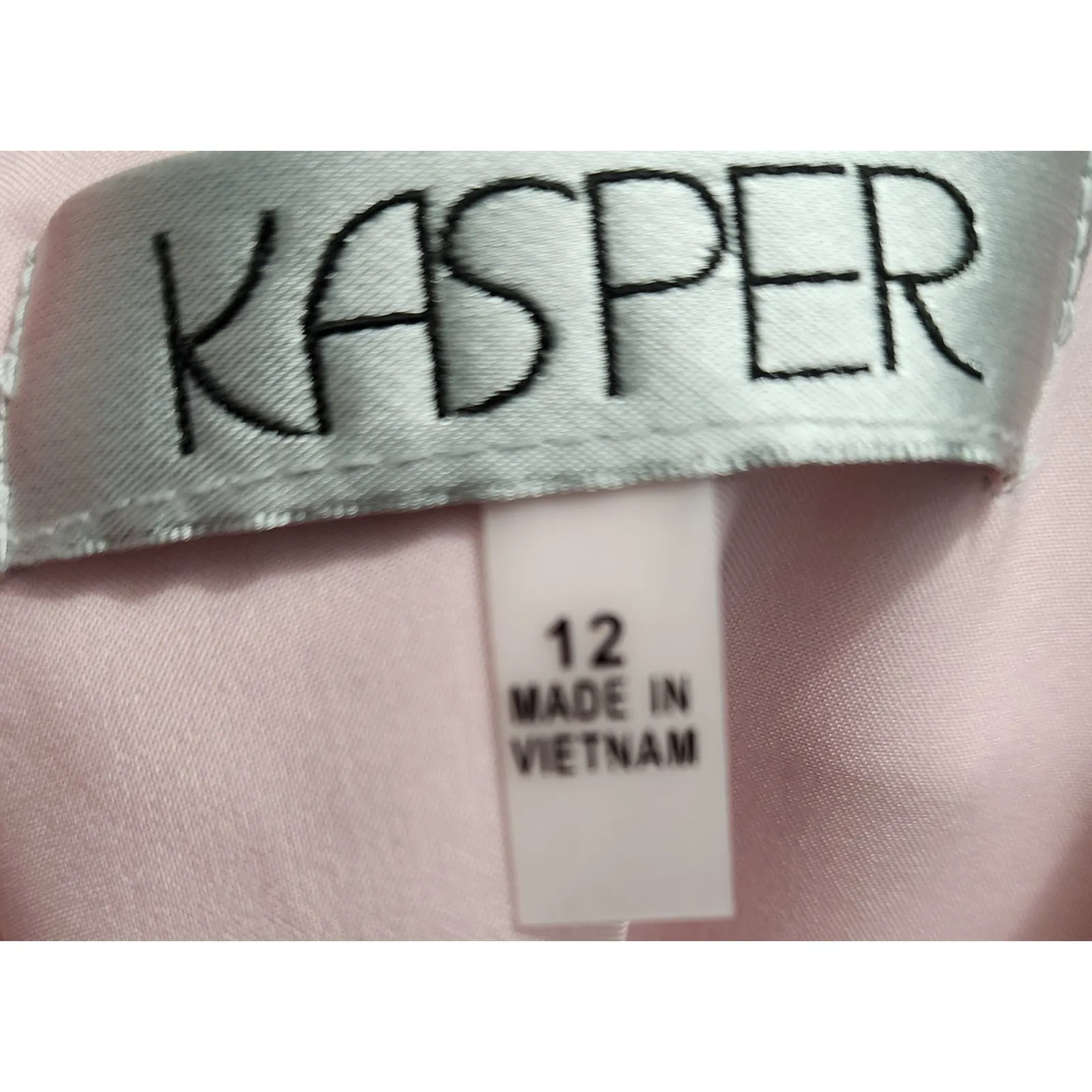 Kasper Women's Sheath Dress Tutu Pink Square Neck Sleeveless Size 12 - Image 6