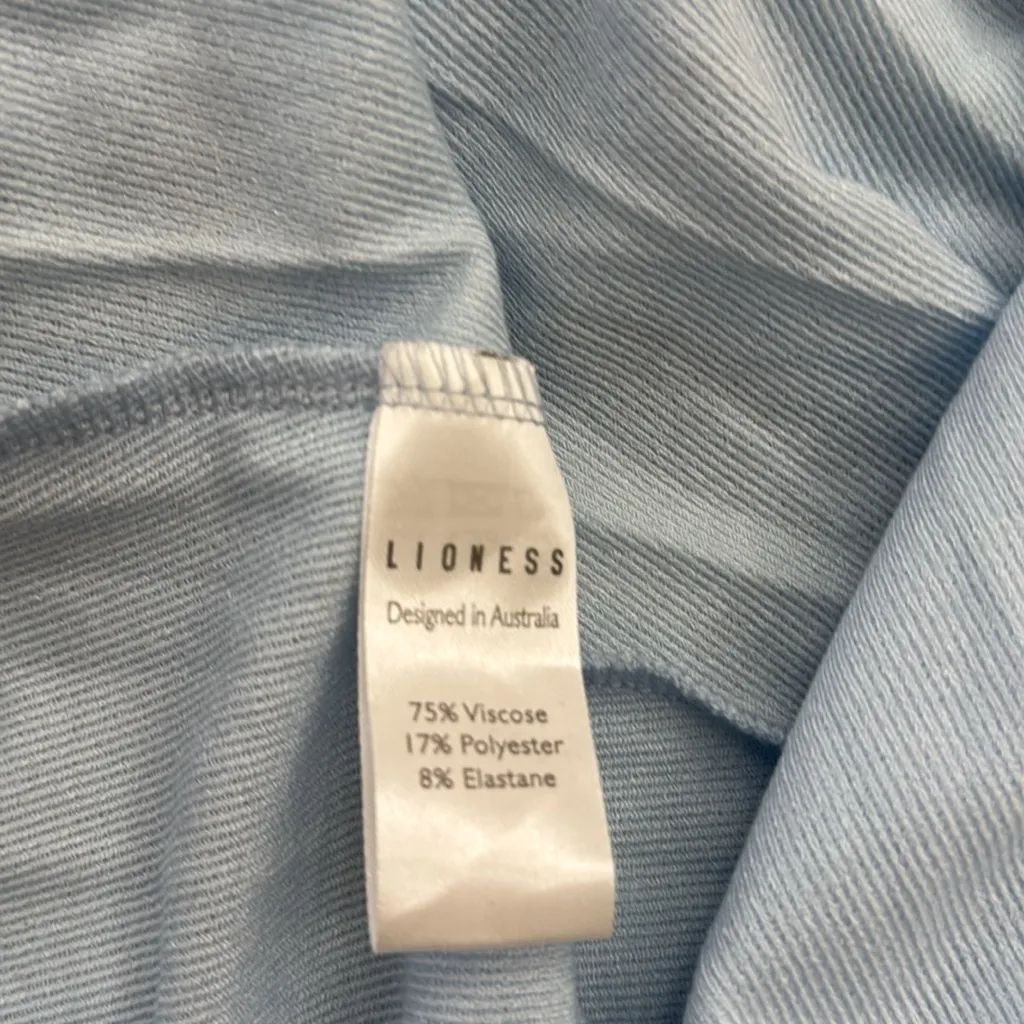 LIONESS  FIELD OF DREAMS MAXI DRESS SOFT BLUE SZ XXL - Image 10