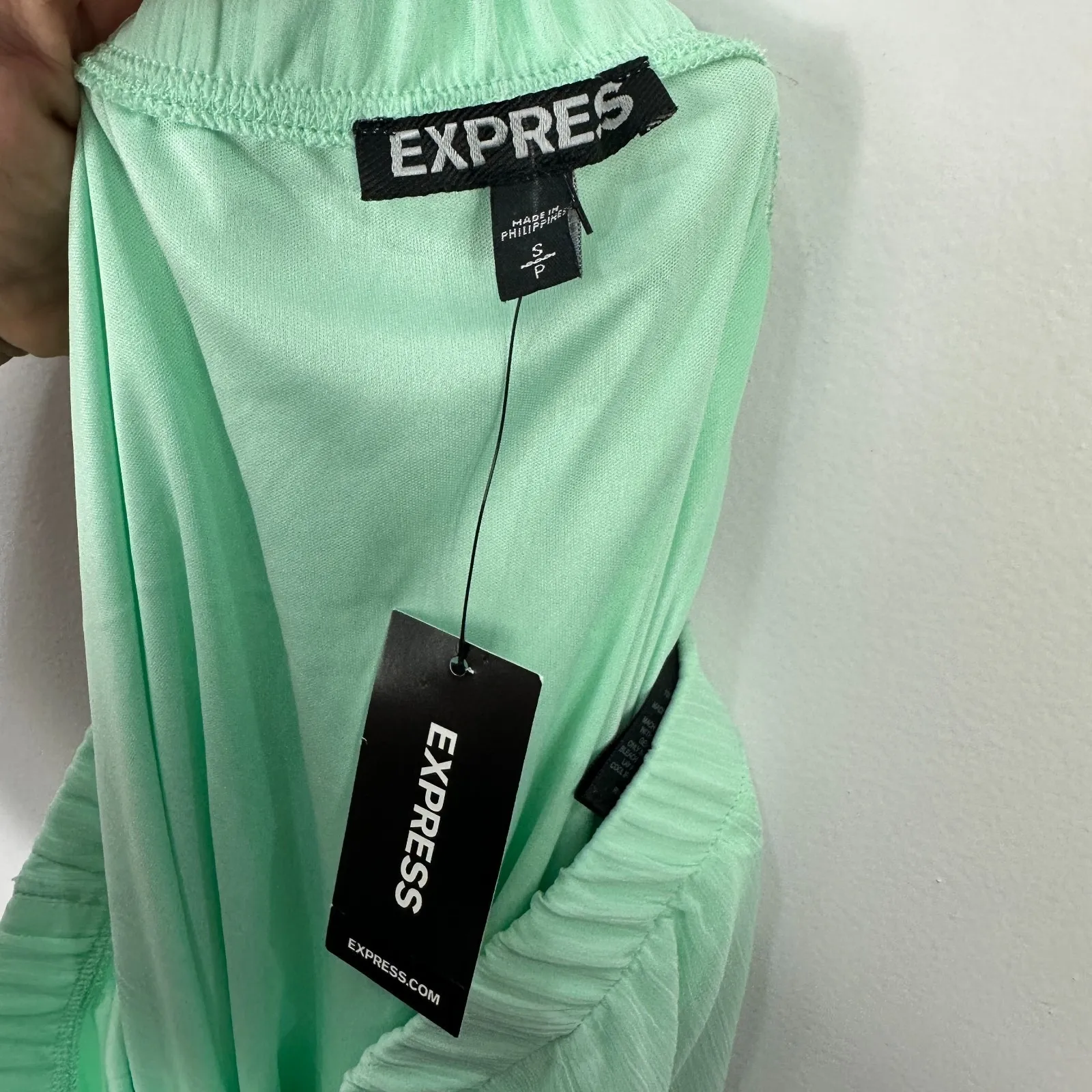 Express Skirt Small‎ Mint Sheer Maxi Y2K Fairycore Coquette Pastel Aesthetic NWT - Image 5