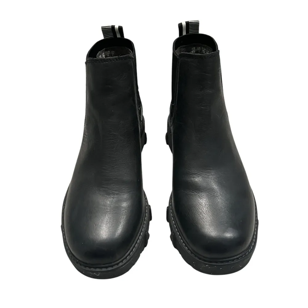 Dr. Scholl's High Point Black Leather Ankle Chelsea Boots, Sz 6 (fits a 6.5) - Image 4