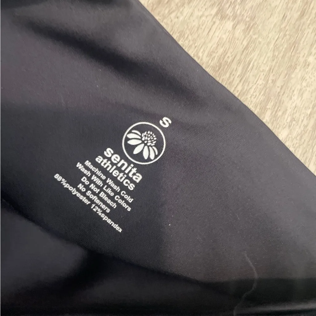 Senita Athletics  Black Leggings - Image 2