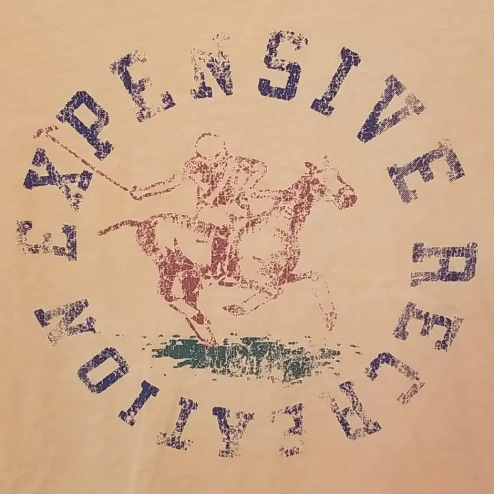 💕MOTHER💕 Graphic Tee Boxy Goodie Goodie Tee Expensive Recreation Polo S NWOT - Image 3