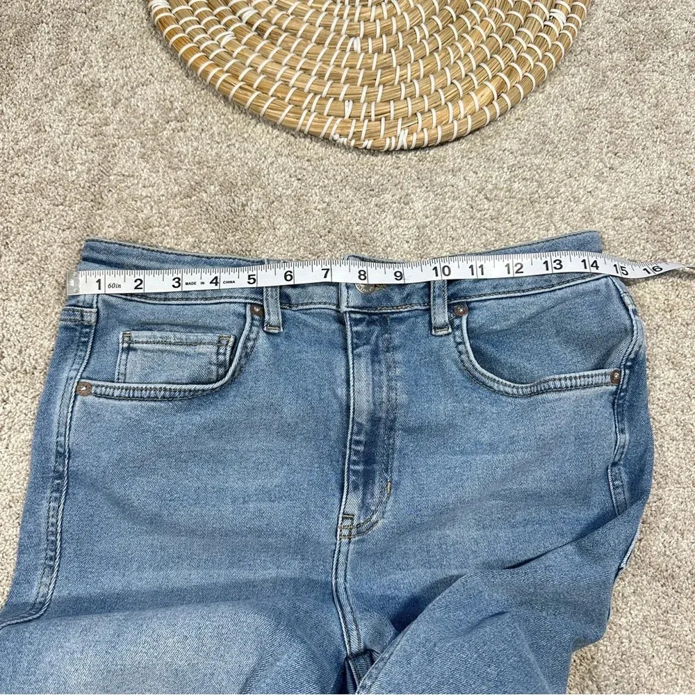 Free People We The Free Raw High-Rise Skinny Jegging Jeans Blue Size 31 - Image 13