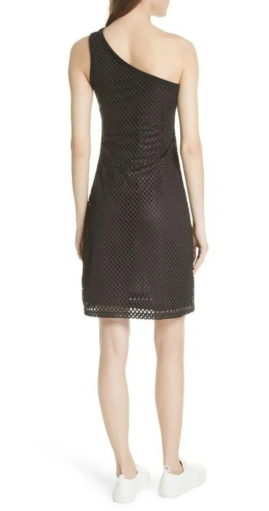 đź’•OPENING CEREMONYđź’• Black Mesh One Shoulder Dress - Image 3