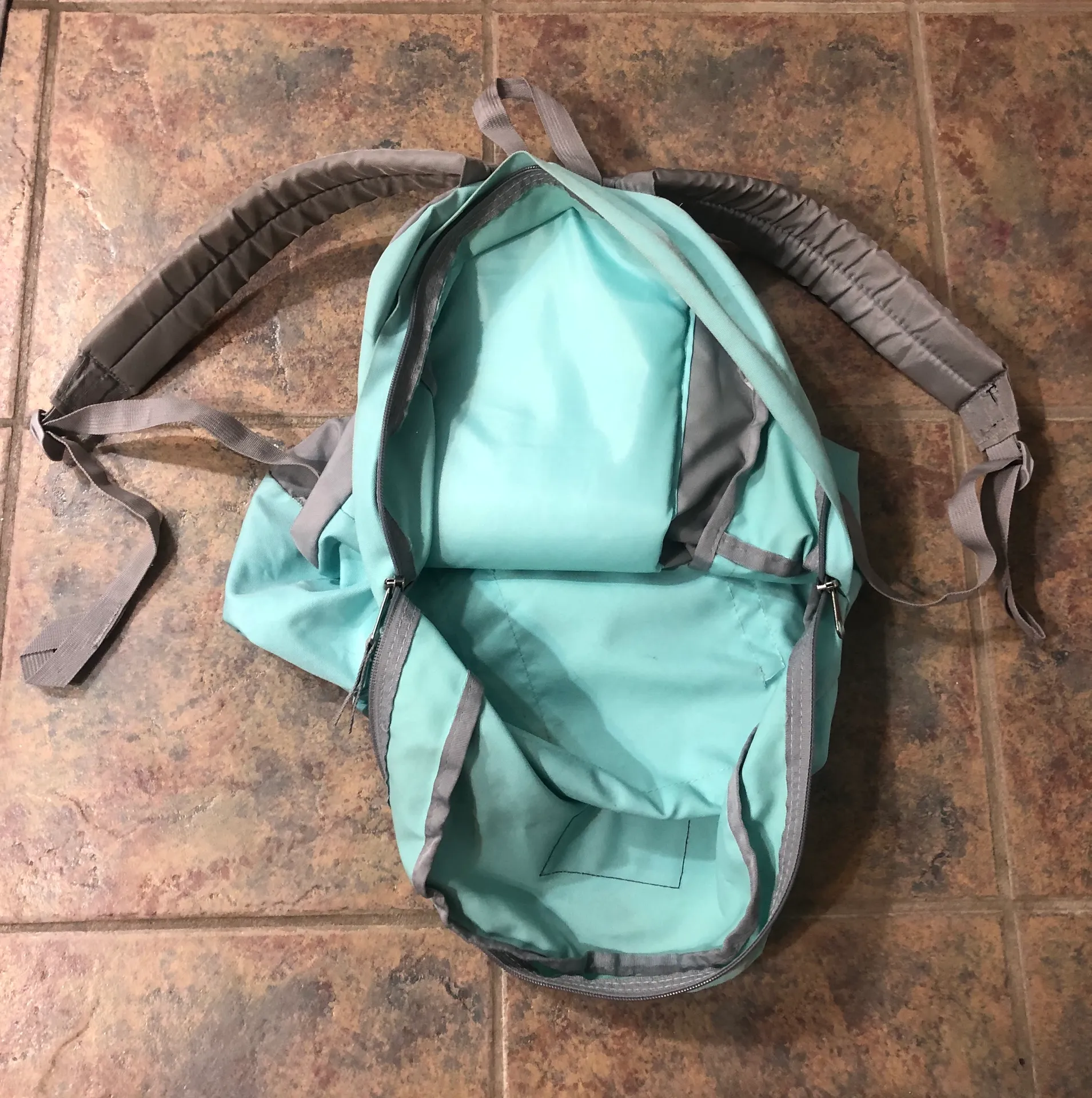 Backpack Light Teal/Blue - Image 3