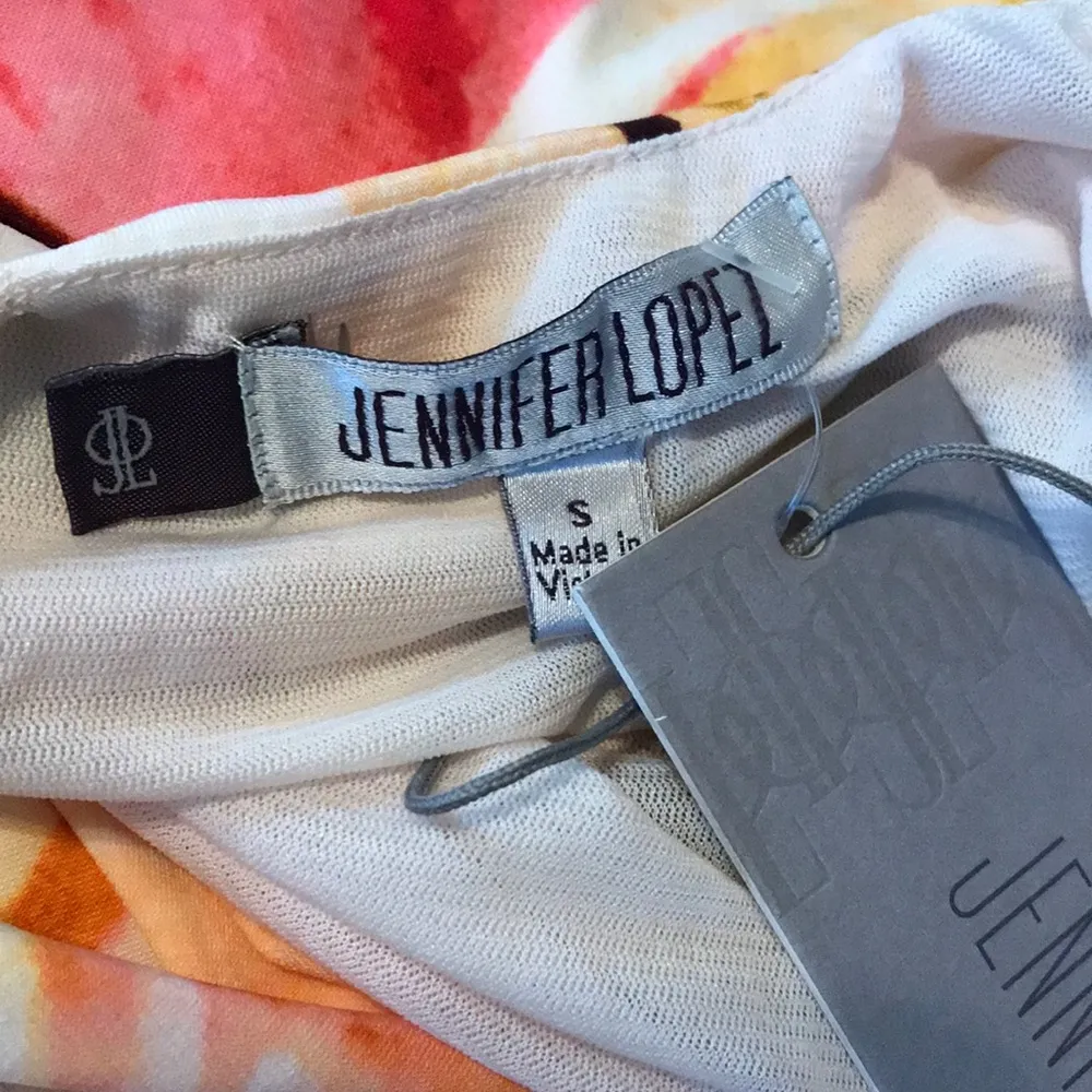 Jennifer Lopez Abstract Dress 0954 - Image 4