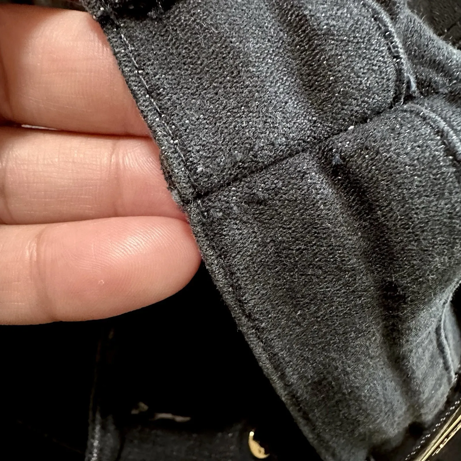 St. John Sport Black Jeans Womens Size 6 Stretch Pants Gold Hardware *Tailored - Image 11