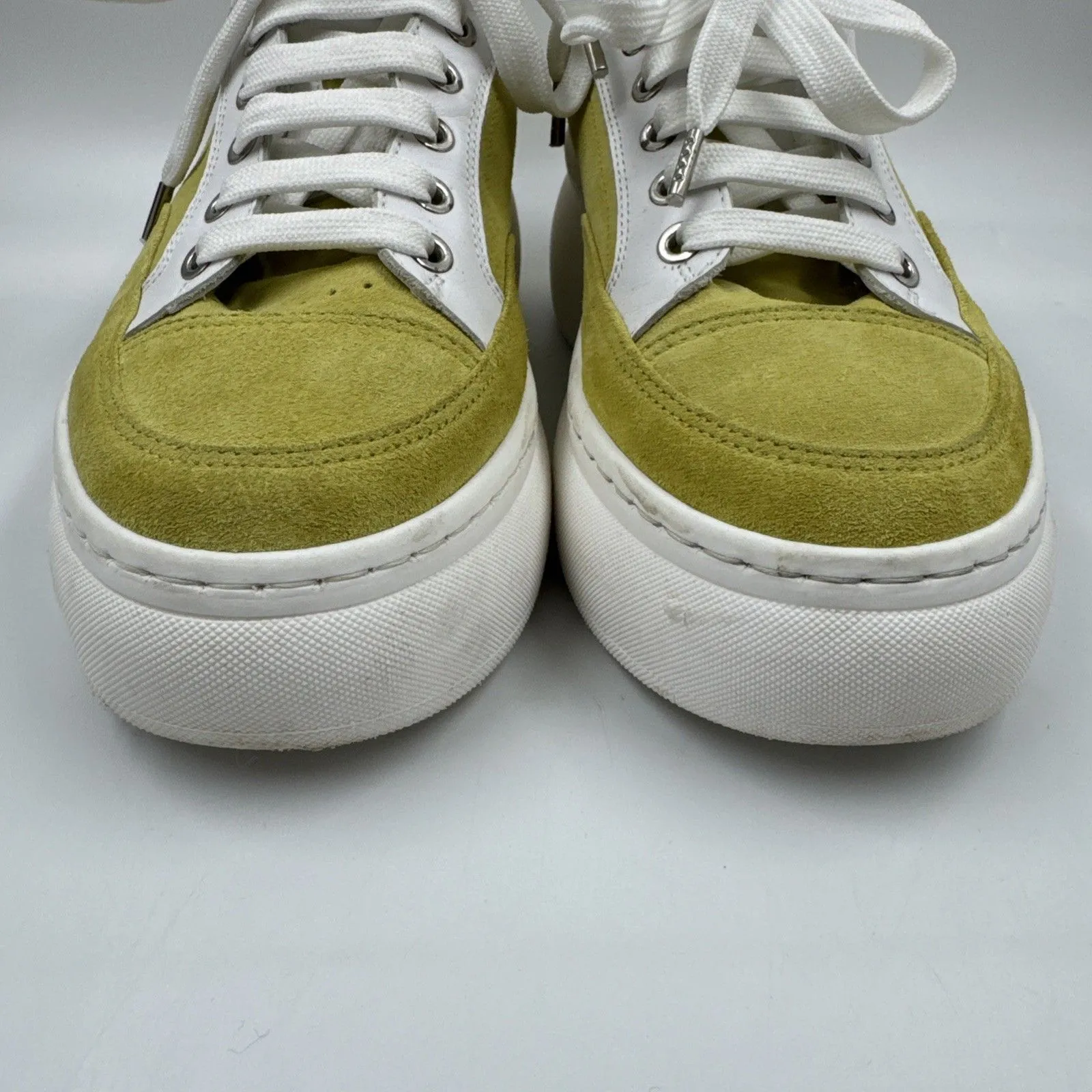 Labucq LB Tour/204201 Sneaker Tennis Shoe 38 Women Lime Green Yellow Size 7 - Image 4