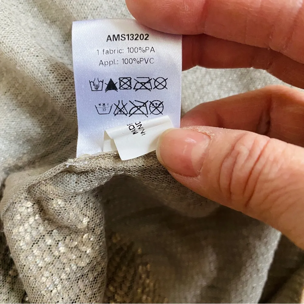 AMEN sequin top Gold Size L - Image 11