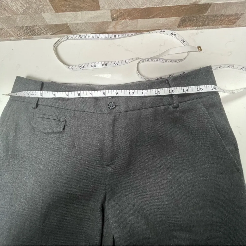 Banana Republic women’s 100% cotton trousers pants grey Sz 8 - Image 6