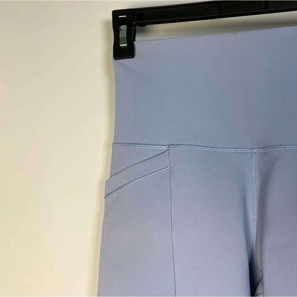 NWOT Blue Biker Shorts High Rise Yoga Pilates CALIA by Carrie Underwood Size S - Image 2