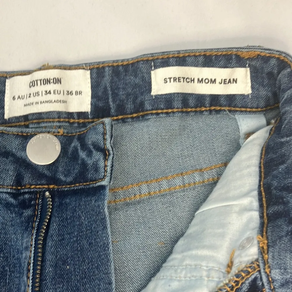 Cotton On stretch Mom jeans woman’s size 2 - Image 5