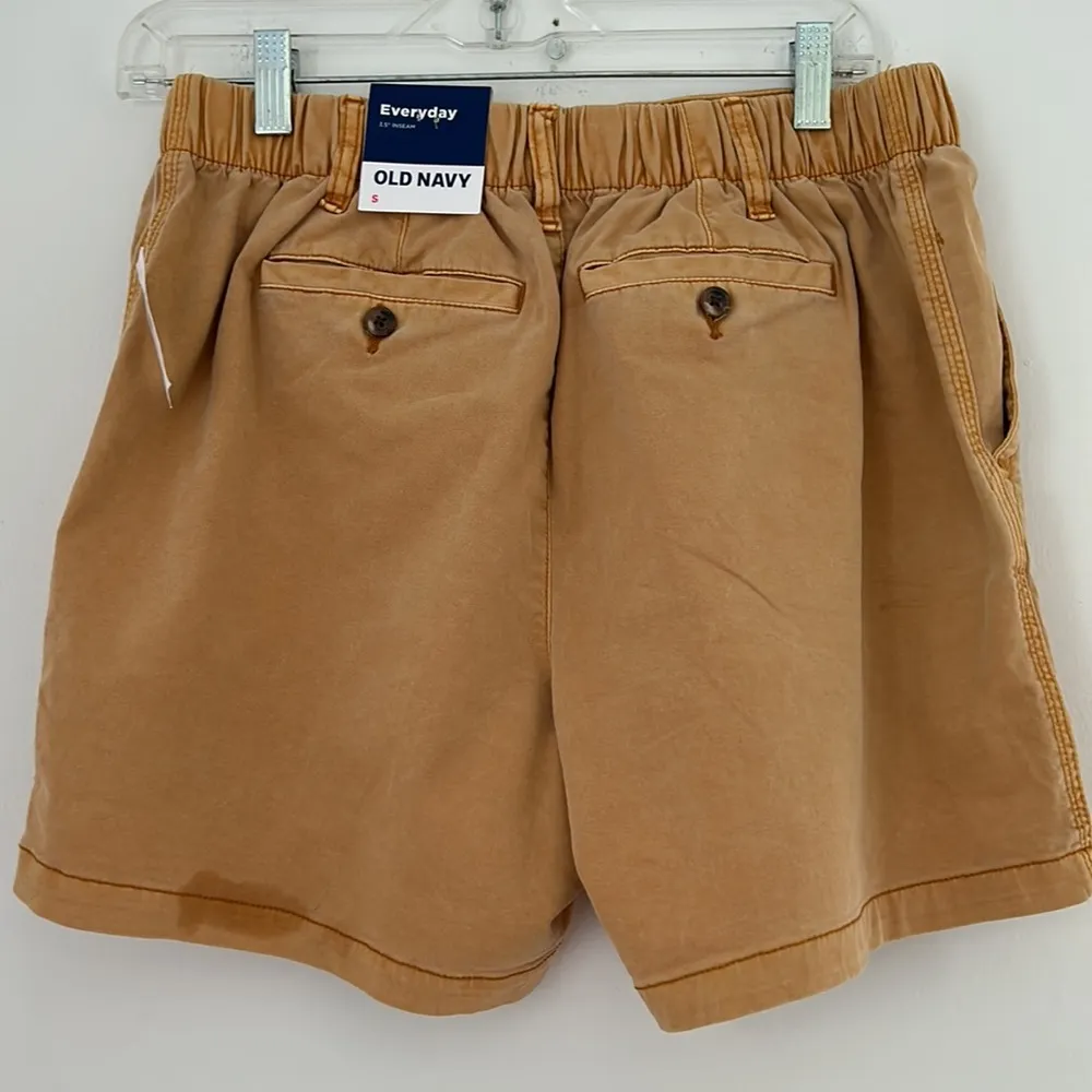 Old Navy Gold Cotton Shorts sz S - Image 4